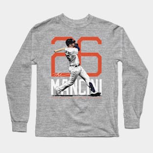 Trey Mancini Houston Bold Number Long Sleeve T-Shirt